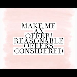 Make me an offer, especially a bundle offer!!